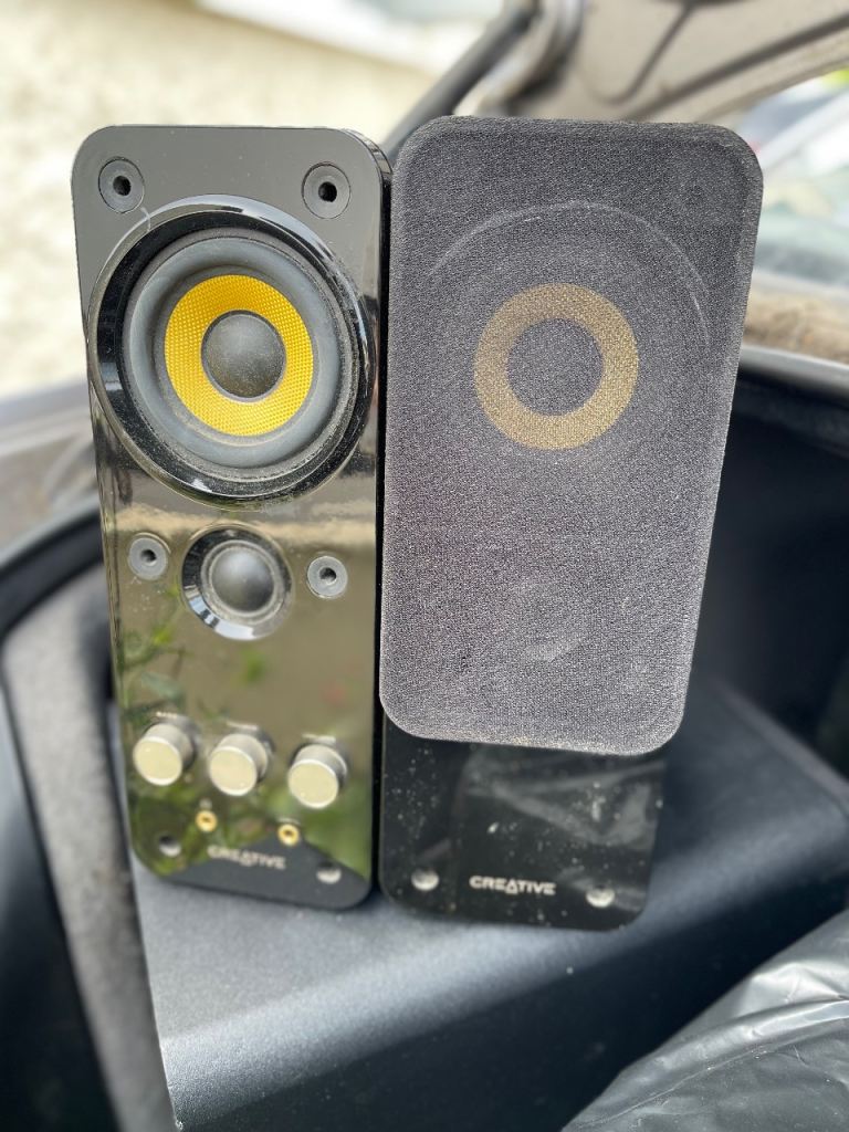 Pair of Creative Gigaworks T20 Series II speakers