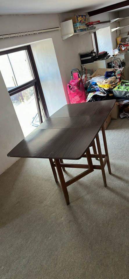 Wooden Drop Leaf Dining Study Table Gateway – Space saving  LEICESTER LE4 5DJ