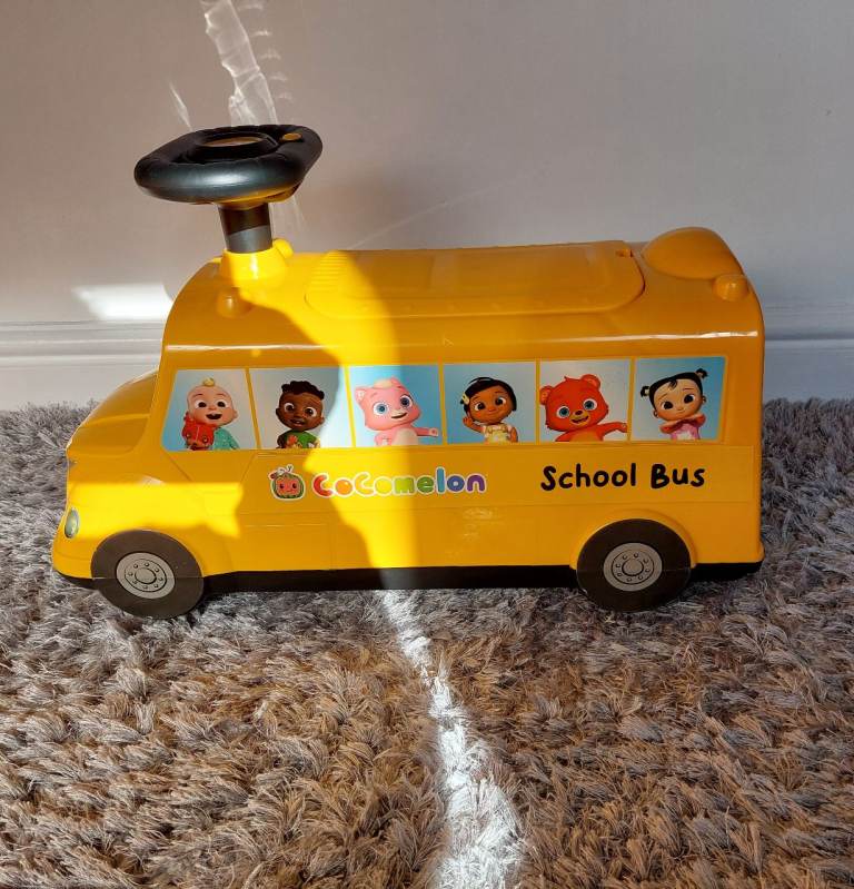 Cocomelon School Bus Ride - On with the original box
