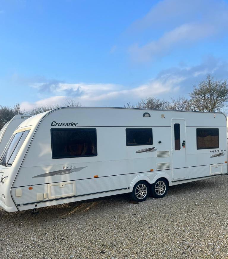 2011 caravan elddis 6 berth twin foldaway bunk beds twin axle 