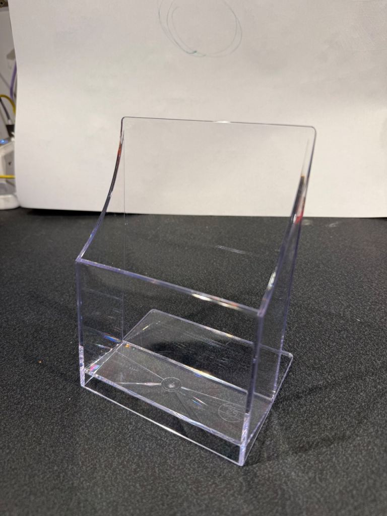Set of 9 Brand New Clear A6 Leaflet Holders / Brochure Stands