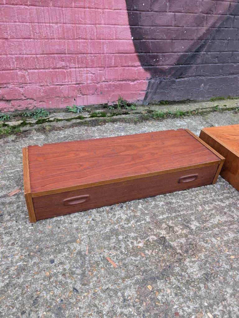 Mid Century Danish Teak Desk by PS System