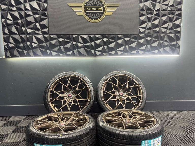 19” inch bronze vossen alloys wheels 5x112 vw audi mercedes golf r rs3 sr4 a3 caddy a6 tt