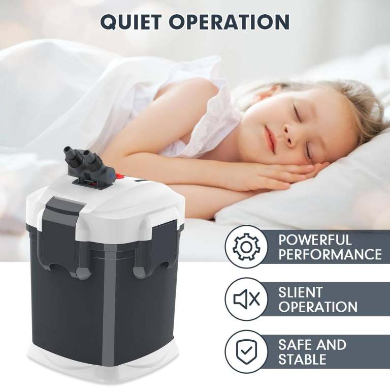 35W for 550L Aquariums. External Aquarium Filter Canister with Filter Media (RRP £120)