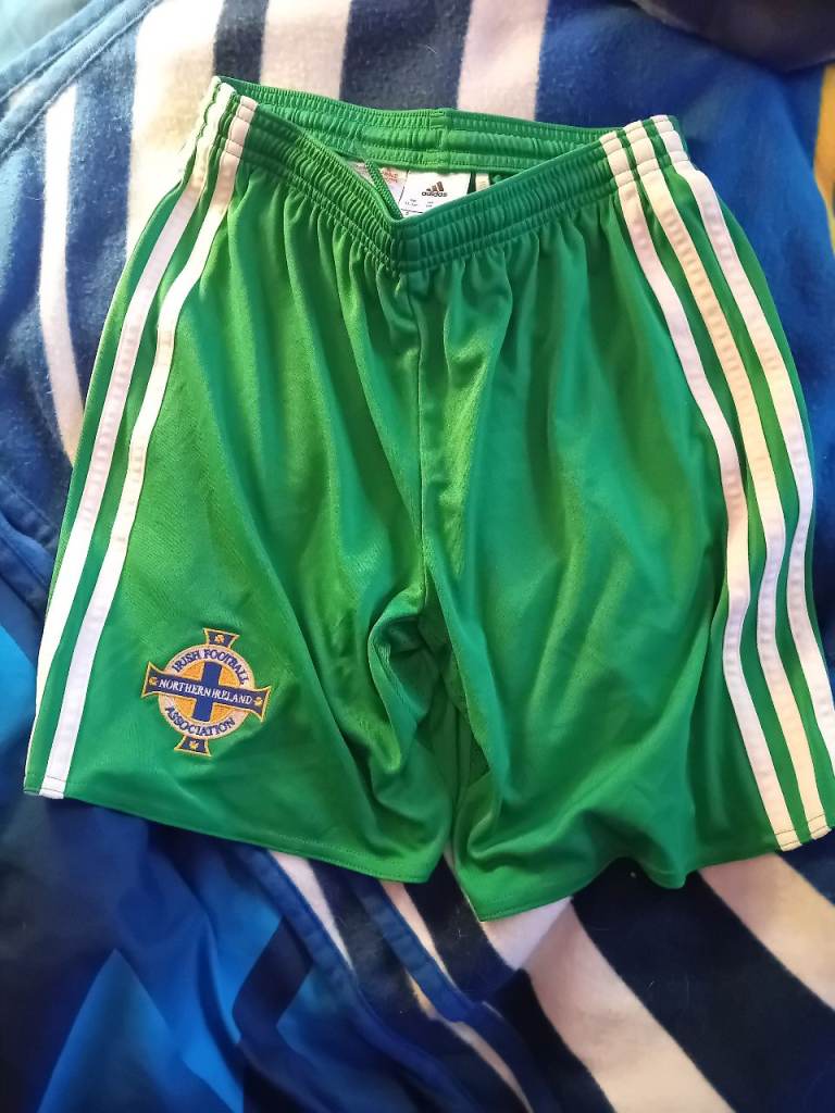 Boys Northern Ireland Football shorts ( adidas )  age 11-12 