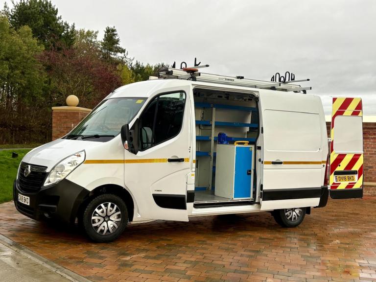 2018 Vauxhall Movano / Renault Master 2.3Cdti L2 H2 Mwb Van ***Workshop / Utility Van***  PANEL V...