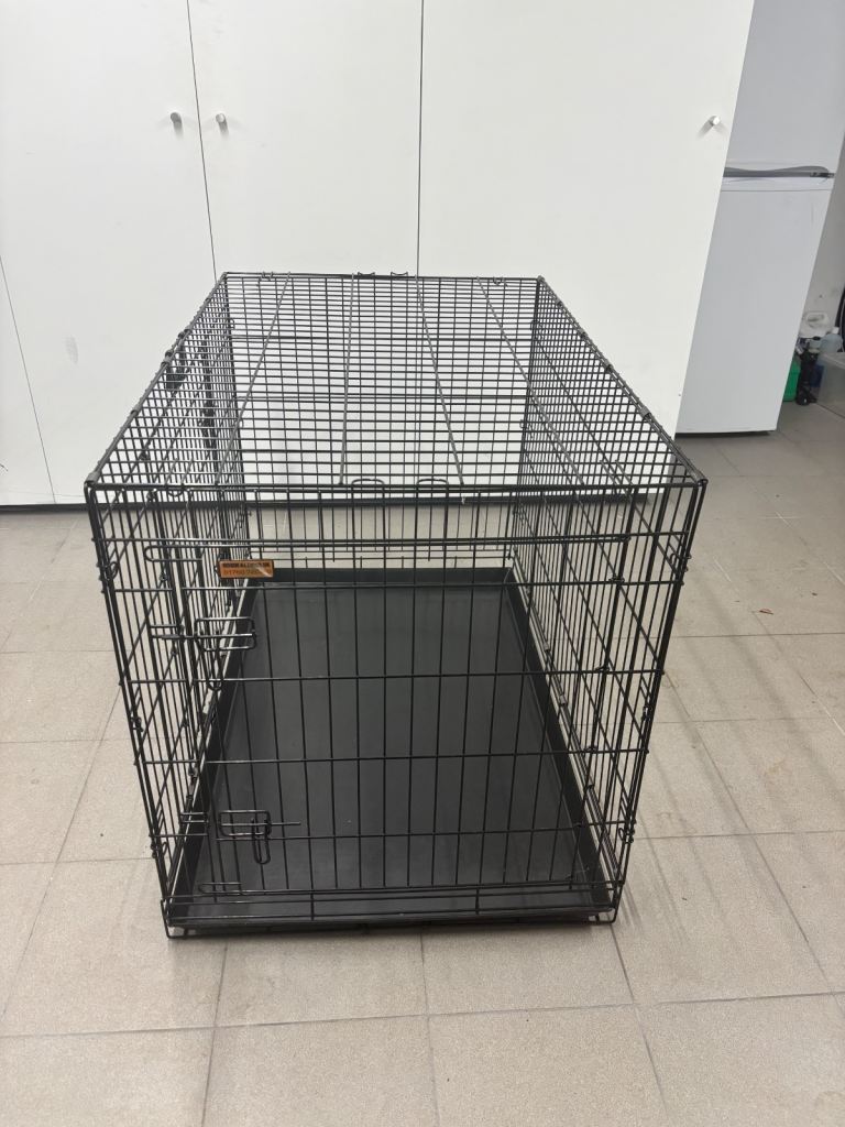 Large collapsible dog crate