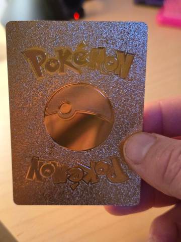 metal golden pokemon cards 9PCS Gold Plated Cards,GX, Ancient Metal Gold Card, Mewtwo GX Dark Nova, Arceus GX, Vmax, Vstar, Lovely Pet Gold Card, Collector's Rare Metal Card The Metal Pokemon this card is attached to takes 30 less damage from your opponents attacks (after applying Weakness and Resistance) Buy POKEMON Cards Metal Gold