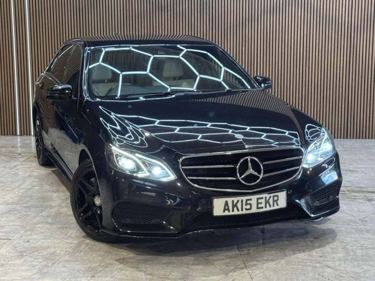 2015 Mercedes-Benz E Class E350 BlueTEC AMG Night Edition 4dr 9G-Tronic SALOON DIESEL Automatic