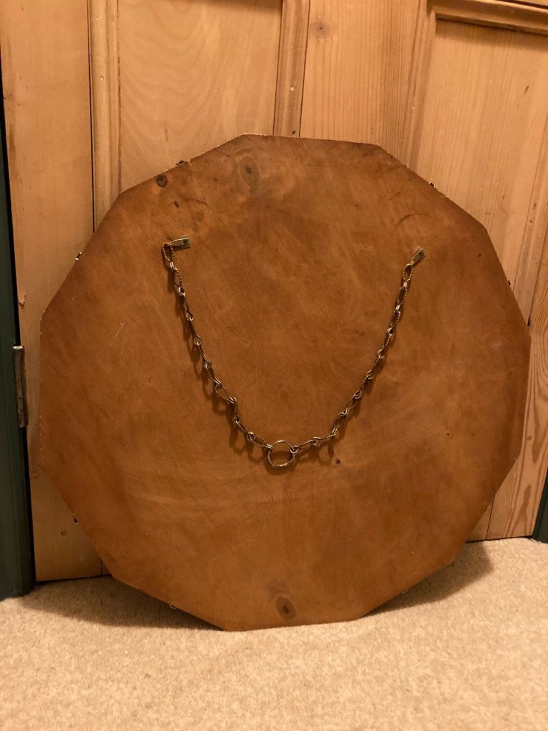 Vintage bevel edged mirror