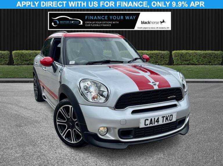 2014 14 MINI COUNTRYMAN 1.6 JOHN COOPER WORKS SUV 5DR PETROL MANUAL ALL4 EURO 5