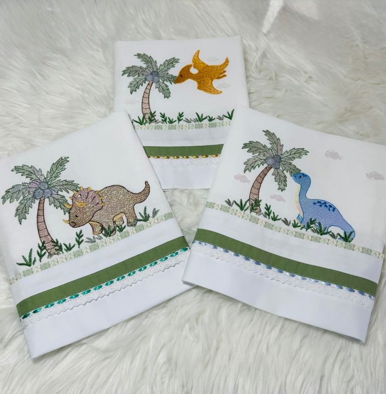 Diapers baby embroidery 