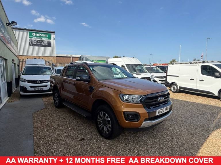2020 20 FORD RANGER 2.0 ECOBLUE WILDTRAK PICKUP DOUBLE CAB 4DR DIESEL AUTO 4WD E
