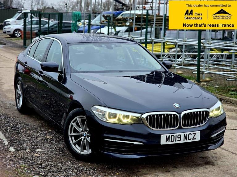 2019 BMW 5 Series 2.0 520d SE Saloon 4dr Diesel Auto Euro 6 (s/s) (190 ps) Saloon Diesel Automatic