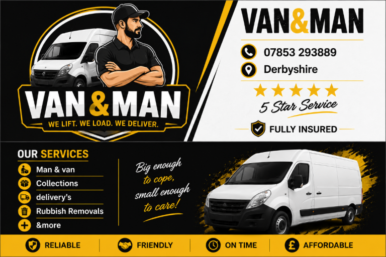Van man prices start from£25