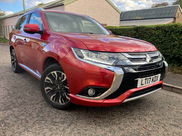 2017 Mitsubishi Outlander 2.0h 12kWh 4hs SUV 5dr Petrol Plug-in Hybrid CVT 4WD
