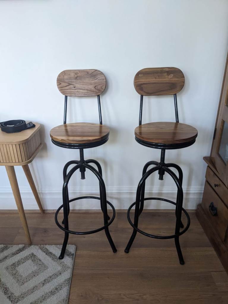Pair of Wooden stools 