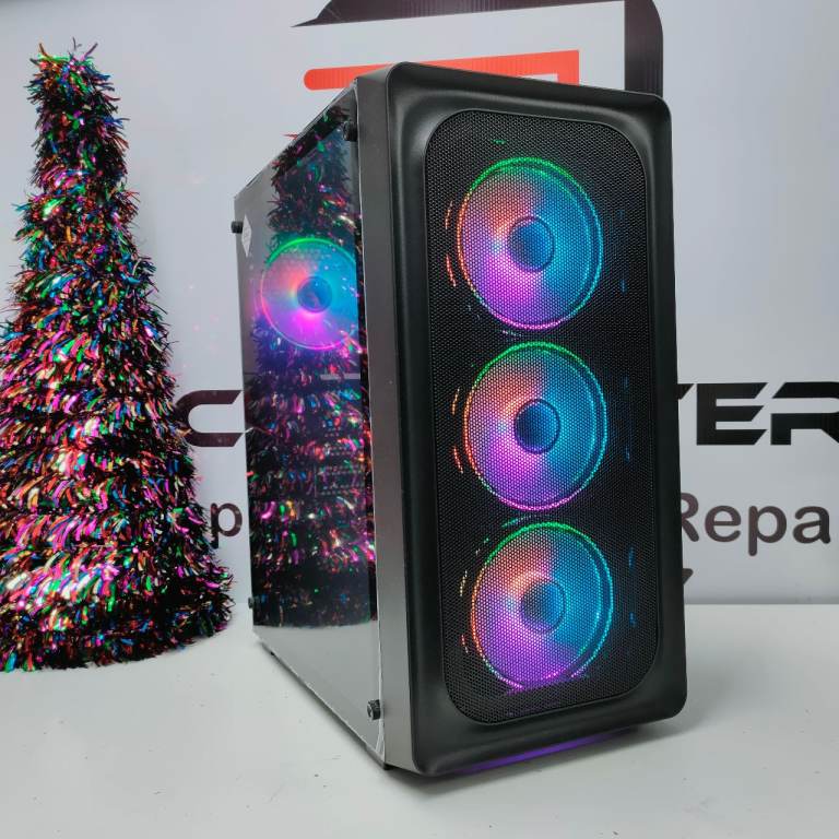 Gaming Computer PC Desktop Tower | AMD Ryzen | 16GB RAM | 1TB SSD