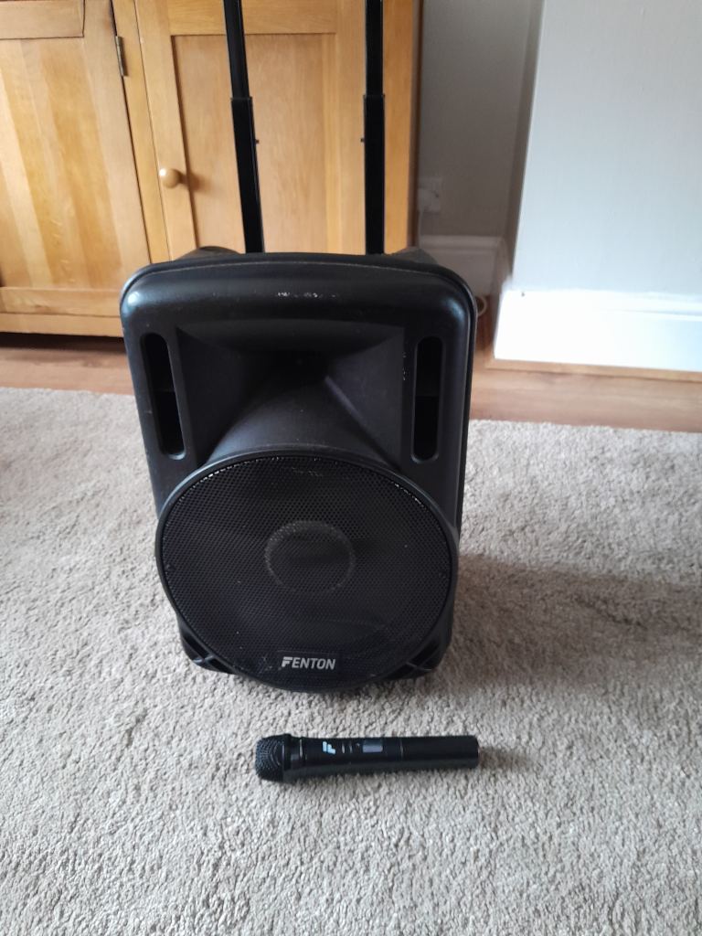 fenton bluetooth disco light spekaer 