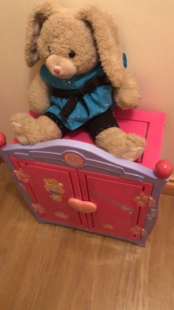 Build a bear comes with wardrobe and loads of accessories 