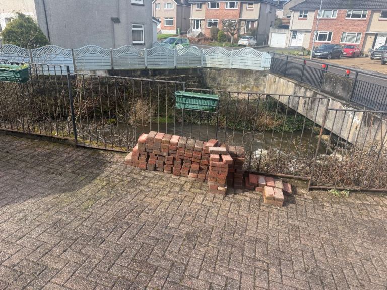 Red Clay Bricks – Around 100 Available