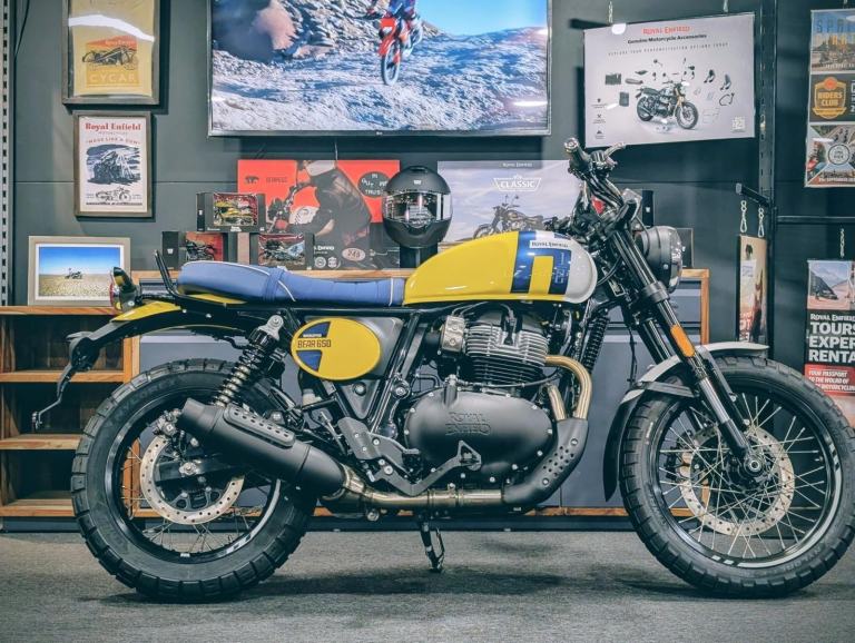 2026 ROYAL ENFIELD BEAR 650 in Wild Honey Yellow