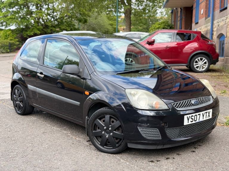2007 Ford Fiesta 1.2 Style Climate 3dr Hatchback Black - MOT September 26
