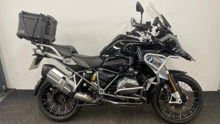 BMW R1200GS TE TRIPLE BLACK ** FULL BMW HISTORY - ENGINE BARS - MOT FEB 2027 **