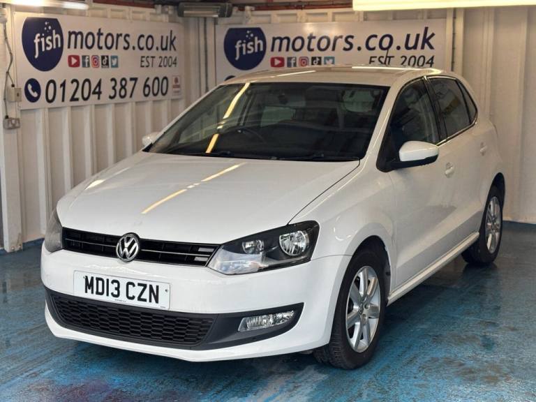 2013 13 VOLKSWAGEN POLO 1.2 MATCH EDITION HATCHBACK 5DR PETROL MANUAL EURO 5 (60