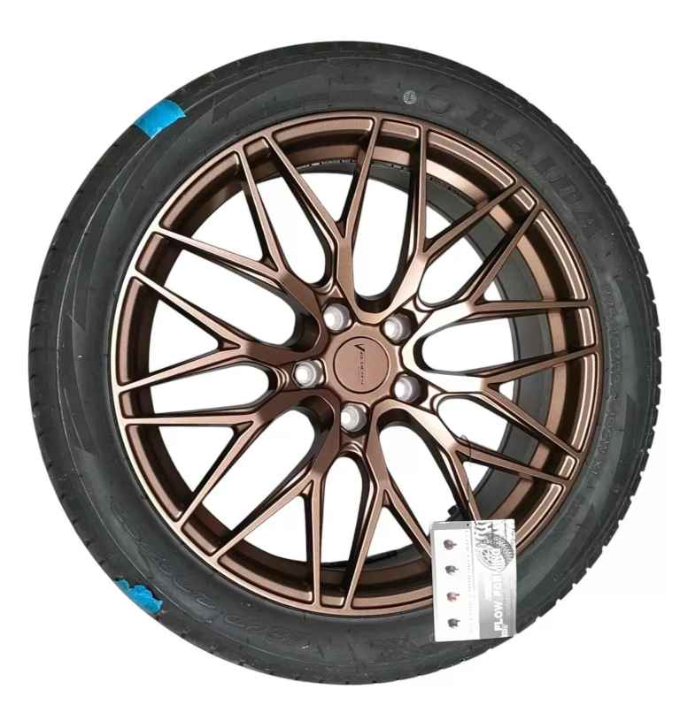 VELOCITY VF1 BRONZE ALLOY WHEEL FOR VW TRANSPORTE with Haida Tyre HD927 