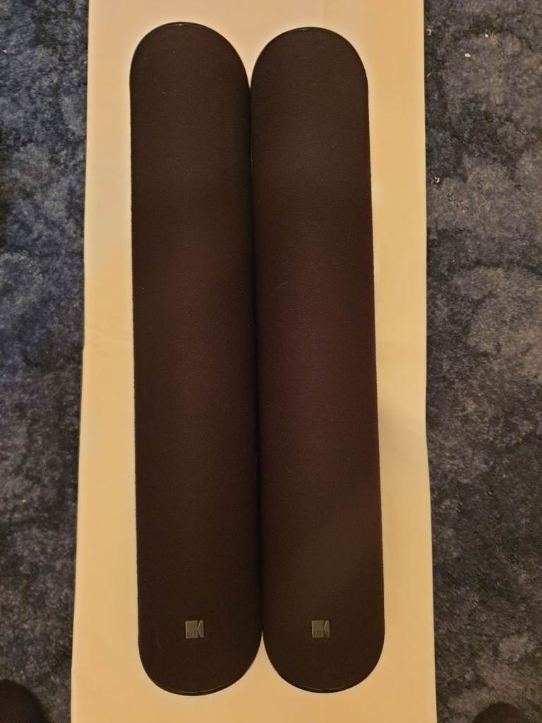 KEF wall mounted speakers