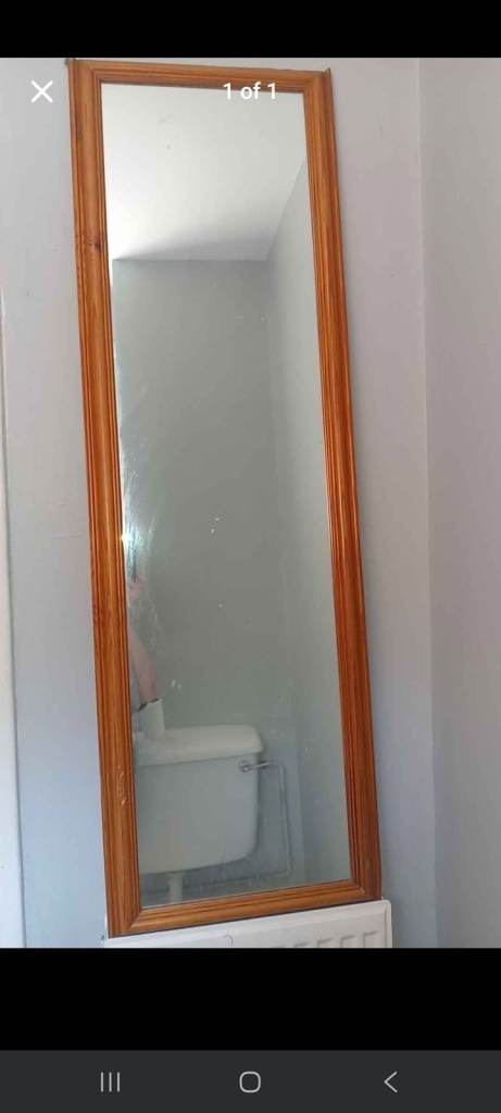 Long standing mirror