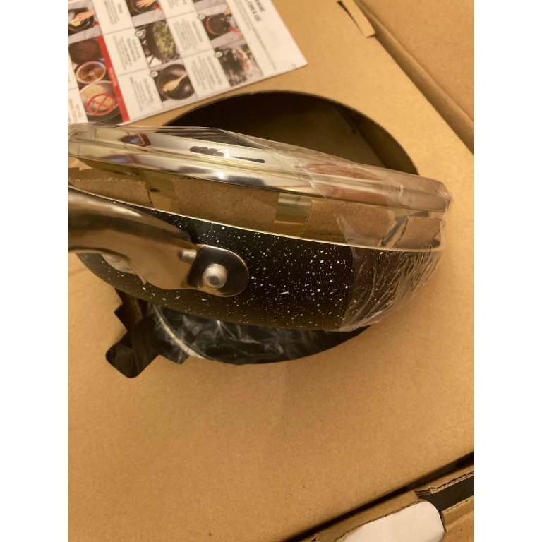 6 New Nonstick aluminium cooking pans 