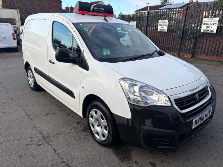 2018 Peugeot Partner 850 1.6 BlueHDi 100 Professional Van [non SS] PANEL VAN Diesel Manual