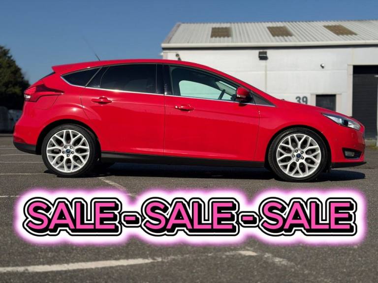 2016 Ford Focus 1.0 EcoBoost Titanium X 5dr HATCHBACK PETROL Manual