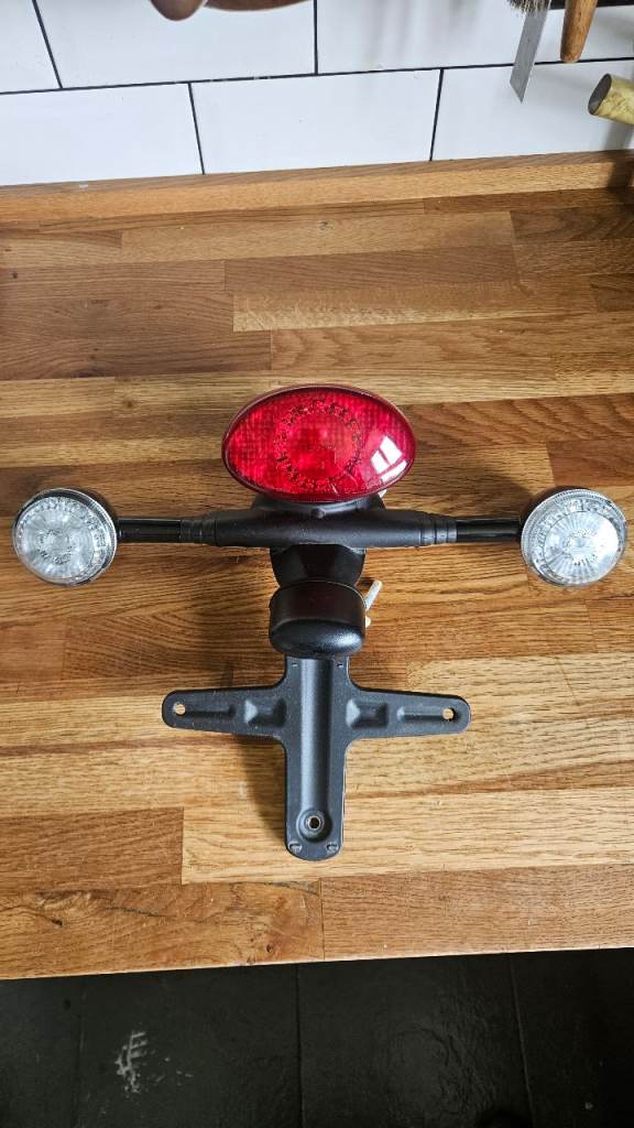 Triumph bobber 2023 rear tail lights, number plate