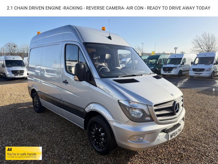 2014 Mercedes-Benz Sprinter 2.1 313 CDi Panel Van 4dr Diesel Manual RWD L1 H3 (222 g/km, 129 bhp)...