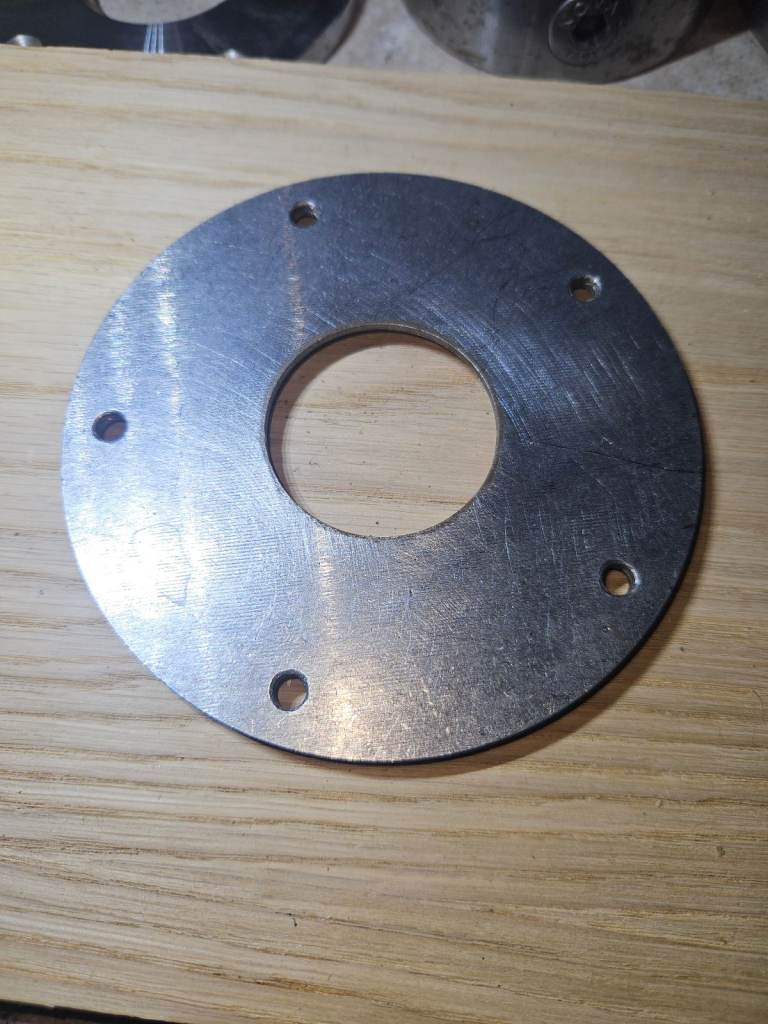 Robert Sorby Patriot chuck faceplate ring 120mm woodturning lathe Axminster Nova supernova