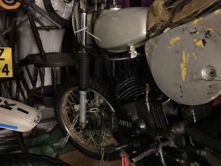 1976 Yamaha YZ 80 ( Last of the twin Shock Models,) see ad. Newtownards 