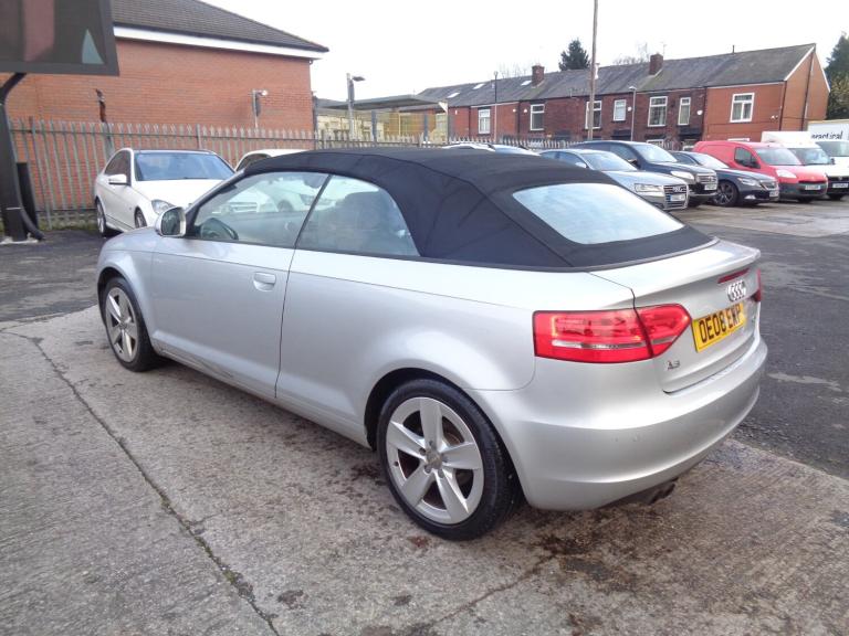 2008 Audi A3 1.8 T FSI Sport 2dr CONVERTIBLE Petrol Manual