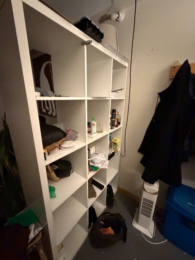 Kallax Ikea shelving 