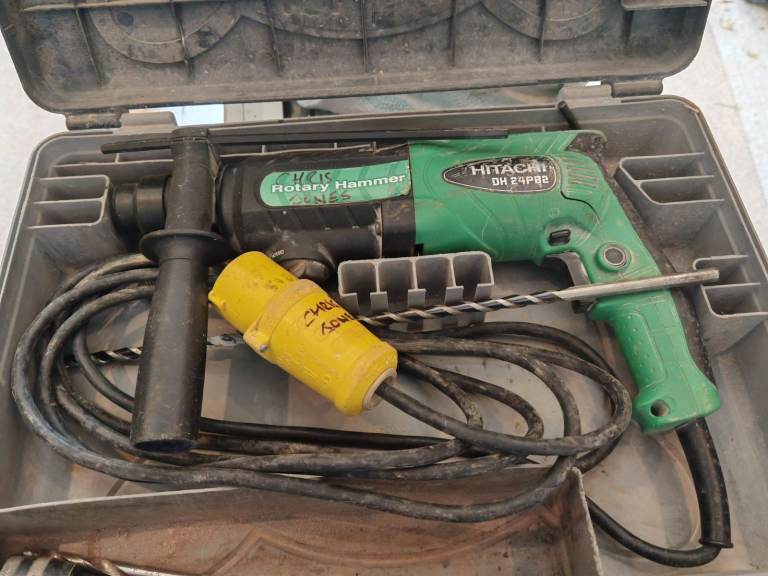 Hitachi 110 hammer drill 