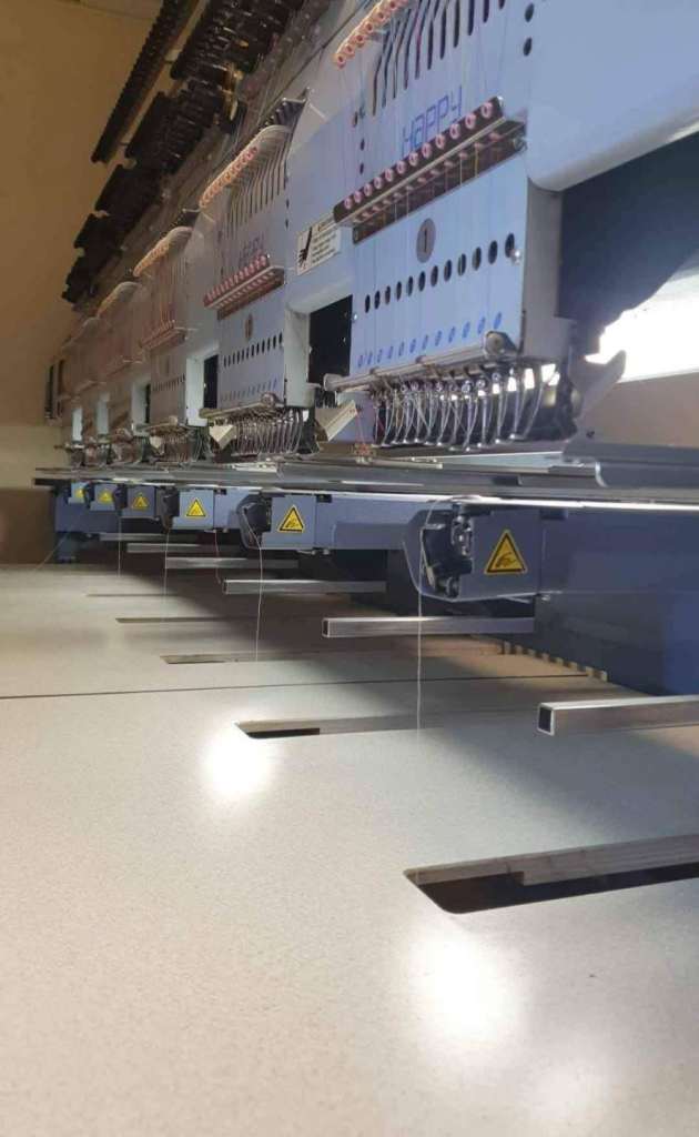 Happy 6 Head Embroidery Machine HCG 1202