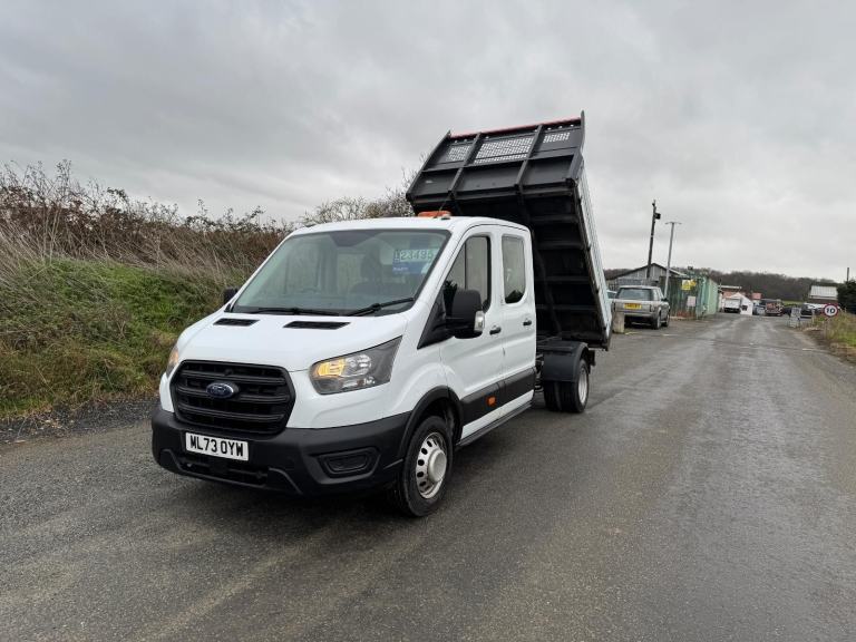 Ford Transit 2.0 350 EcoBlue Leader  Double Cab  tipper 4dr Diesel Ma... 2023/73