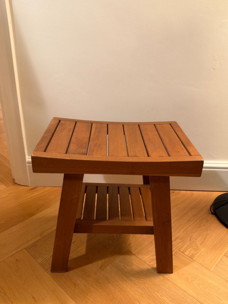 Zara Home Wooden Stool / Small Bench – Good Condition