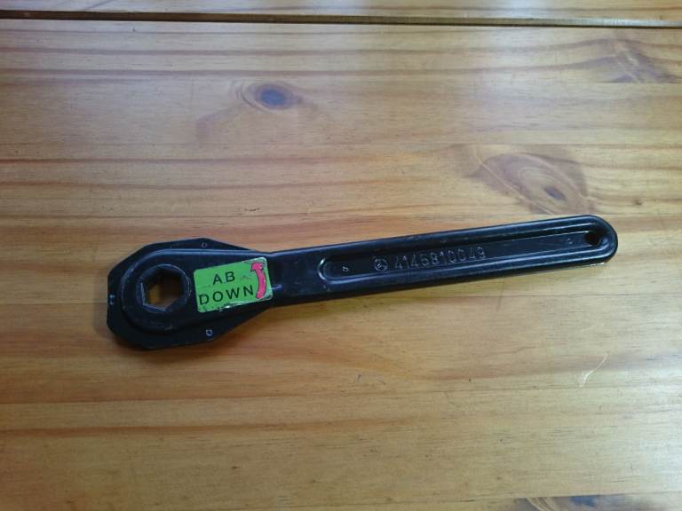 Mercedes A E S Class Spare Wheel Ratchet Key Jack Spanner, CAN POST