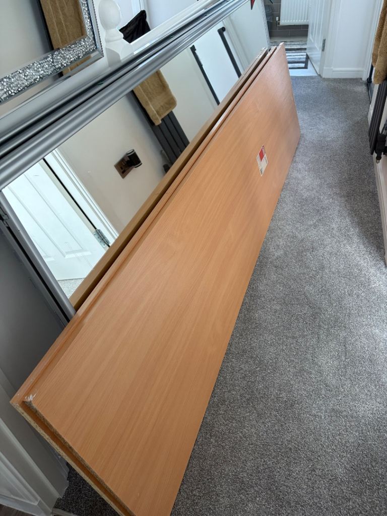 Wardrobe shelving sheets