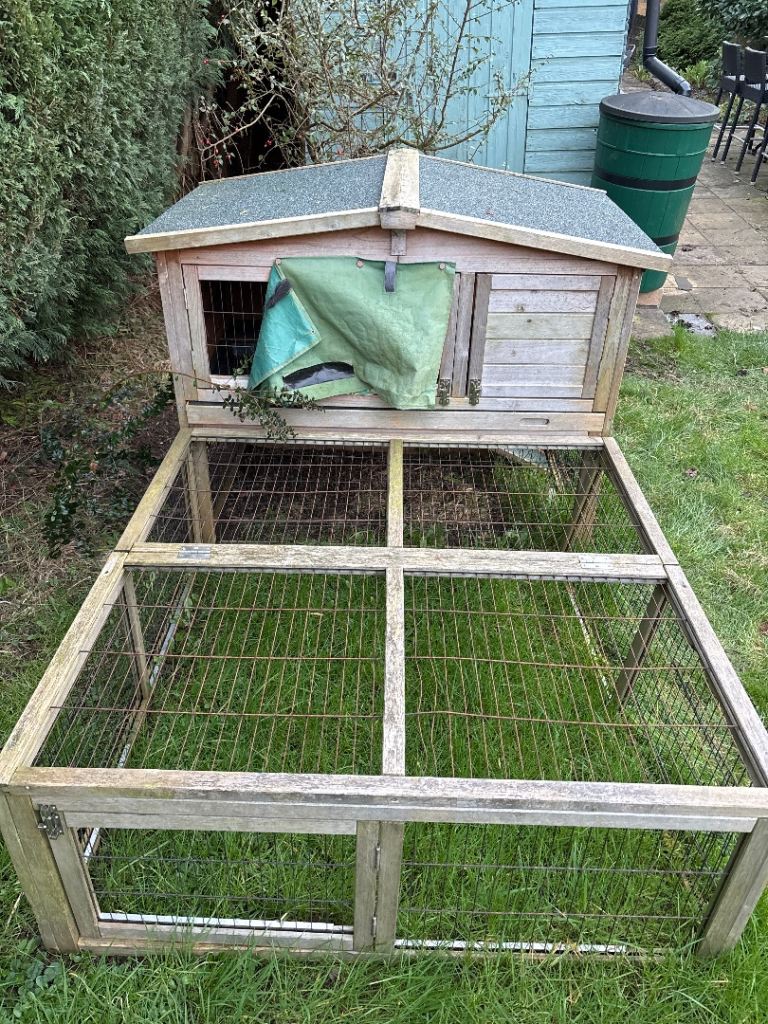 Rabbit Hutch and Run