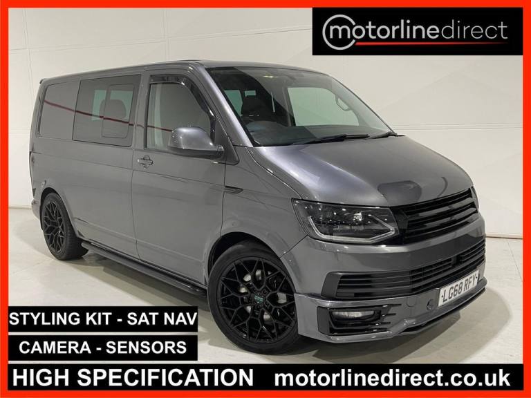 2018 Volkswagen Transporter 2.0 TDI T32 BlueMotion Tech Highline Kombi Double Cab 5dr Diesel DSG ...