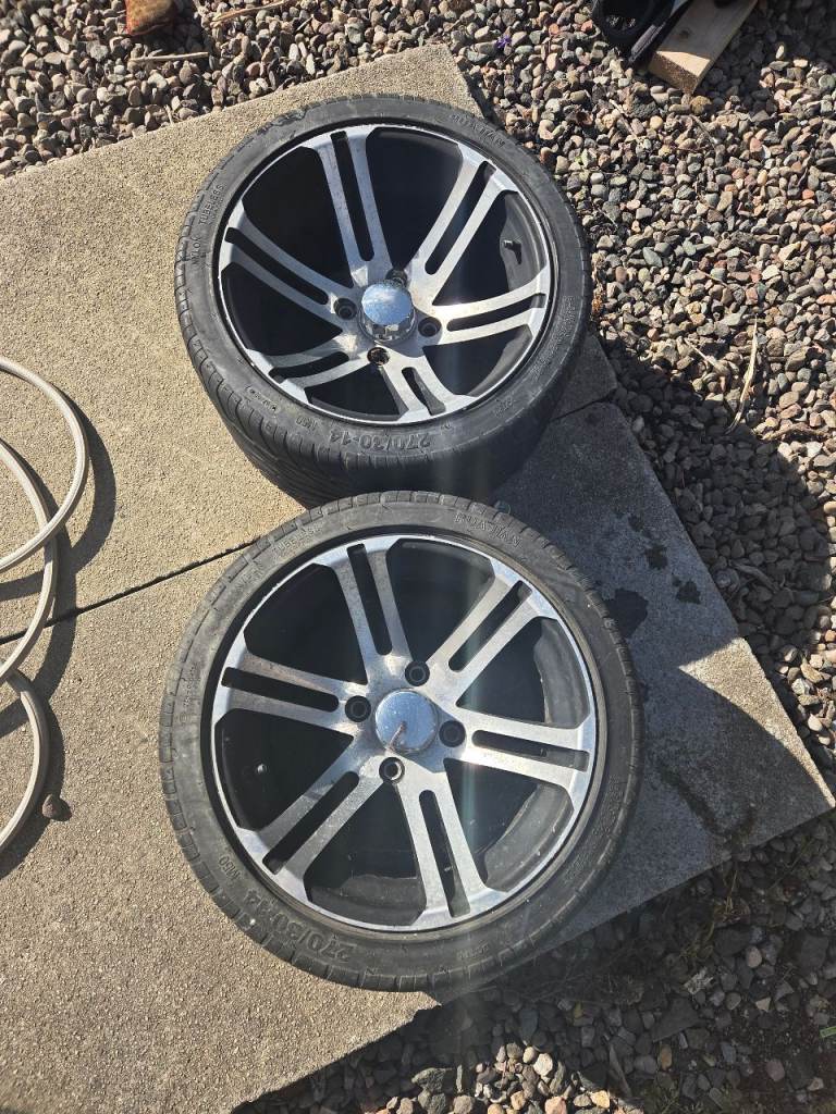 2 quad bike rims
